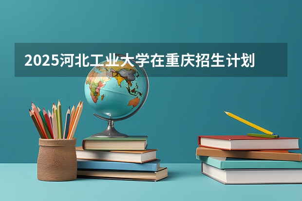 2025河北工业大学在重庆招生计划