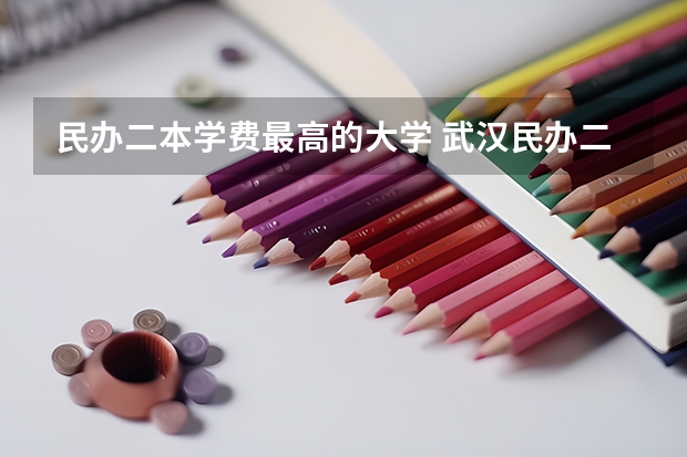 民办二本学费最高的大学 武汉民办二本院校学费