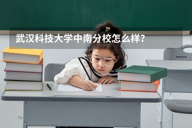 武汉科技大学中南分校怎么样?