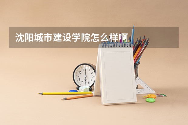 沈阳城市建设学院怎么样啊