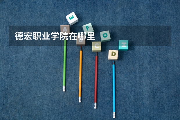 德宏职业学院在哪里