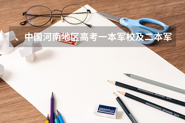 、中国河南地区高考一本军校及二本军校录入分数线… 河南省军校最低录取分数线
