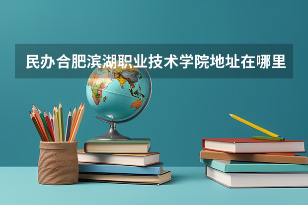 民办合肥滨湖职业技术学院地址在哪里