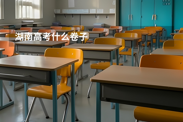 湖南高考什么卷子