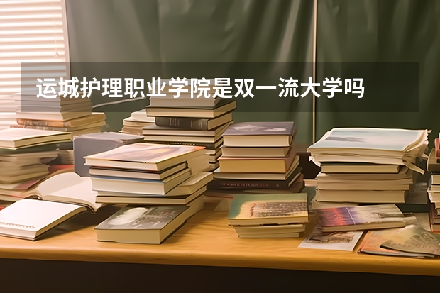 运城护理职业学院是双一流大学吗