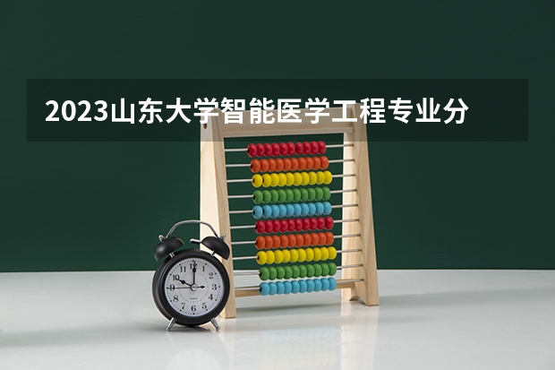 2023山东大学智能医学工程专业分数线是多少(历年分数线一览)