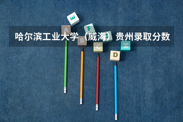 哈尔滨工业大学（威海）贵州录取分数线是多少(2024招生人数参考)