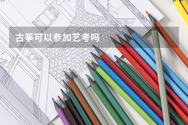 古筝可以参加艺考吗