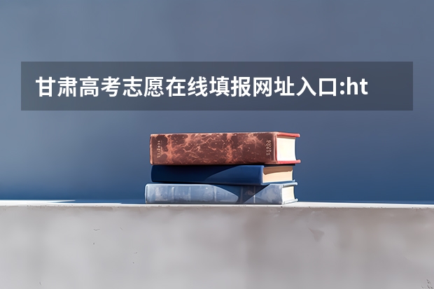 甘肃高考志愿在线填报网址入口:http://www.ganseea.cn/（甘肃省高考美术生综合排名查询？）