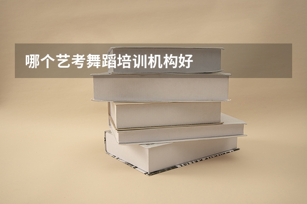 哪个艺考舞蹈培训机构好