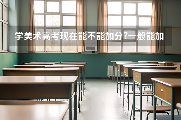 学美术高考现在能不能加分?一般能加多少?