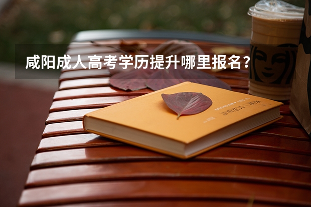 咸阳成人高考学历提升哪里报名？