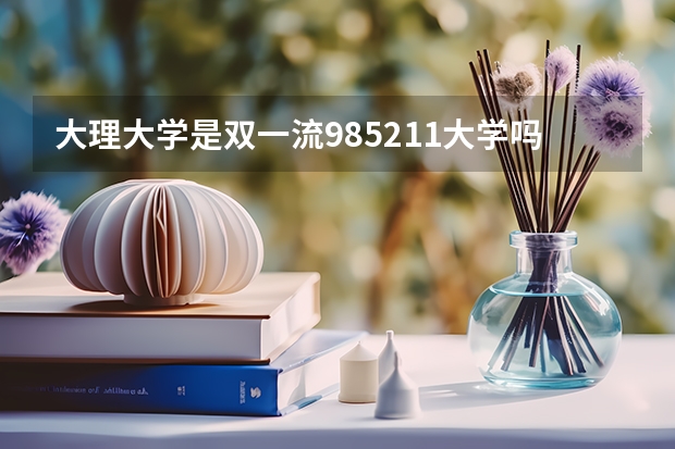 大理大学是双一流/985/211大学吗?历年分数线汇总